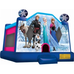Frozen Moonwalk Bouncy Castle Frozen Moonwalk Bouncy Castle
