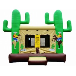 Western Themed Bouncy Castle Western Themed Bouncy Castle