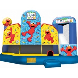 Inflatable Elmo's World 5 In 1 Combo