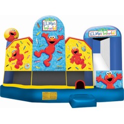 Inflatable Elmo's World 5 In 1 Combo Inflatable Elmo's World 5 In 1 Combo
