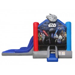 Starwars Bouncy Castle Combo Starwars Bouncy Castle Combo