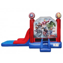Avengers Bouncy Castle Slide Avengers Bouncy Castle Slide