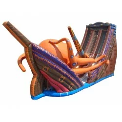 Inflatable Kraken Slide