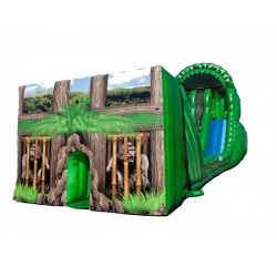 Amazon Zip Line Inflatable Slide Amazon Zip Line Inflatable Slide