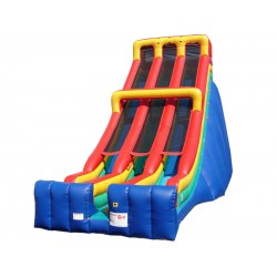 Tall Inflatable Double Lane Slide Tall Inflatable Double Lane Slide