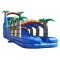 24ft Tropical Dual Lane Water Slide
