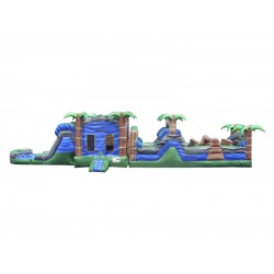 63 Ft Blue Crush Obstacle Course 63 Ft Blue Crush Obstacle Course
