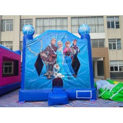 Frozen Moonwalk Bouncy Castle