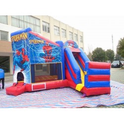 Spiderman Bouncy Castle Slide