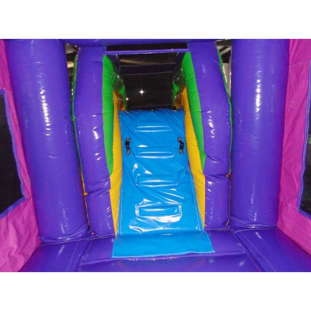 how to blow up a bouncy castle