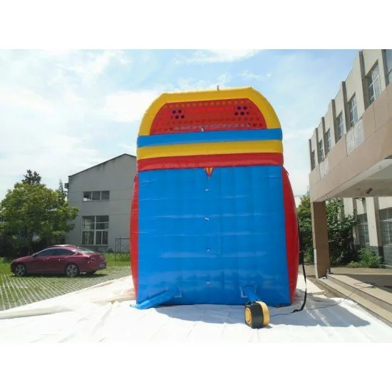 Inflatable Dual Lane Slide With Front Exits Inflatable Dual Lane Slide With Front Exits