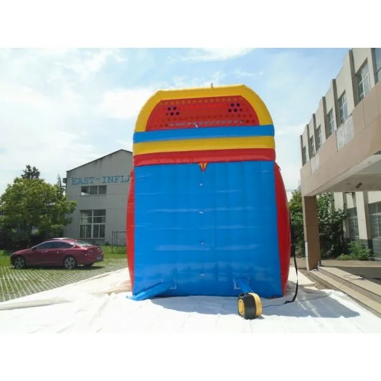 Inflatable Dual Lane Slide With Front Exits Inflatable Dual Lane Slide With Front Exits