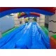 Inflatable Dual Lane Tropical Water Slide Inflatable Dual Lane Tropical Water Slide