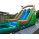 Inflatable Dual Lane Tropical Water Slide Inflatable Dual Lane Tropical Water Slide