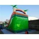 Inflatable Dual Lane Tropical Water Slide Inflatable Dual Lane Tropical Water Slide