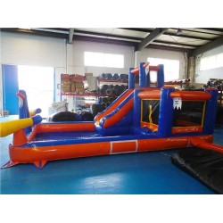 Inflatable Bouncy Castle With Slide