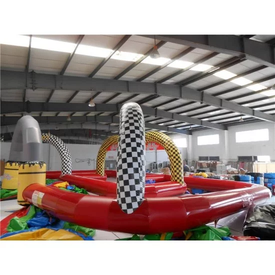 Inflatable Entertainment Race Track Inflatable Entertainment Race Track