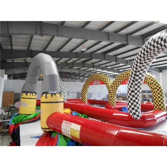 Inflatable Entertainment Race Track Inflatable Entertainment Race Track